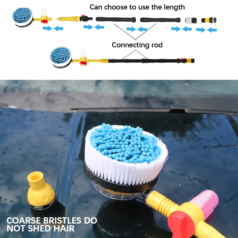 Car Wash Brush Cleaning Tools Mop Long Handle