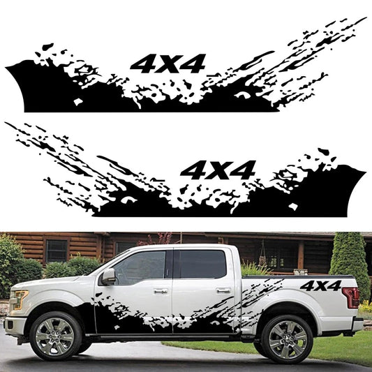 4X4 Graphics Vinyl Decal Car Pickup Truck Side Sticker