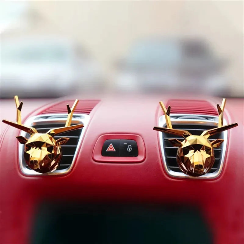 Bulldog Car Air Freshener Refill Solid Perfume Cherry Car Diffuser Essential Oil  Air Outlet Clip Car Fragrance