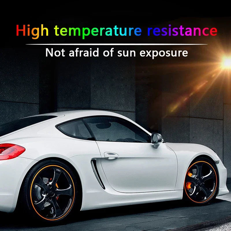 Car Rim Protect Strip Wheel Edge Protector Car Wheel Sticker Tire Protection Care Covers Car Styling Universal