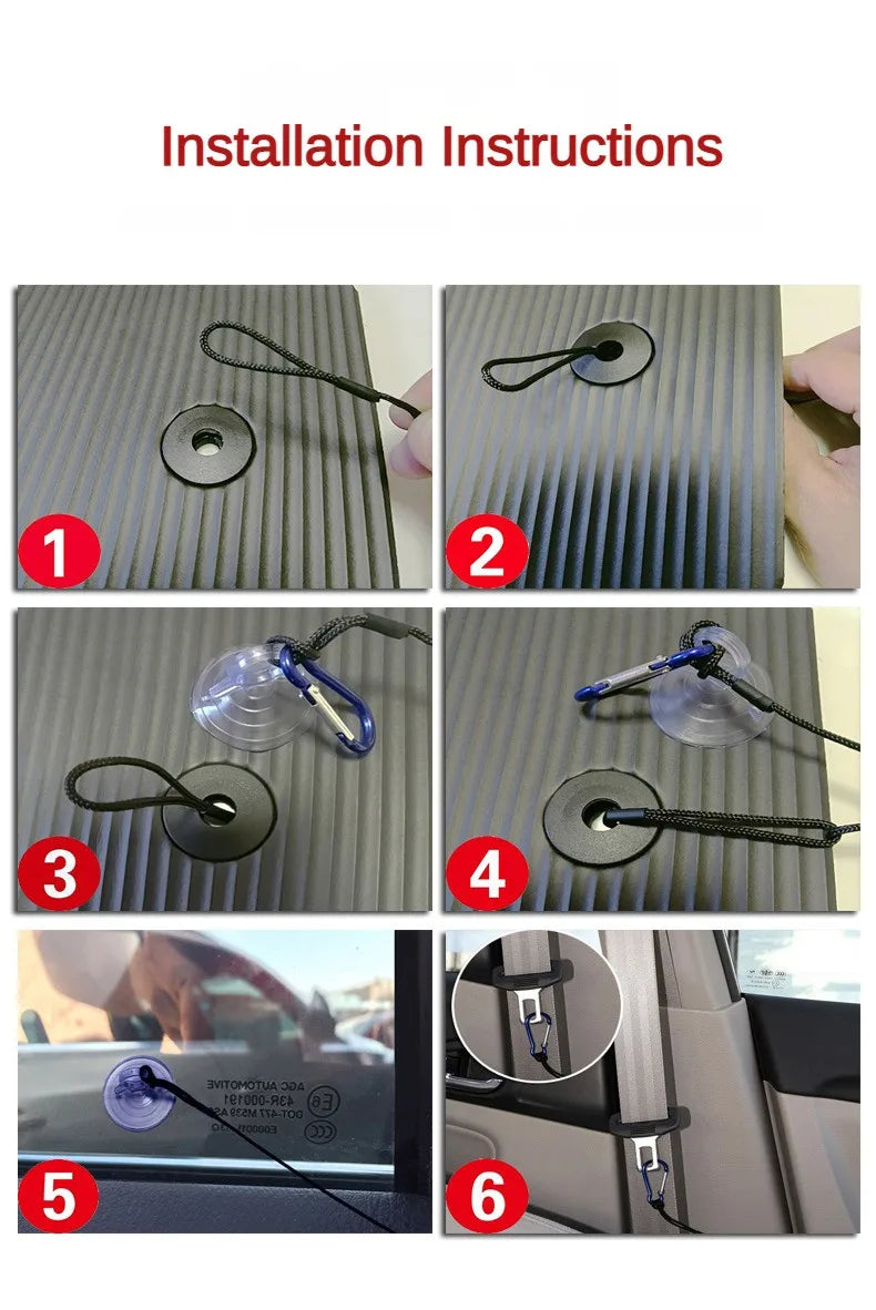 Black Car Door Protector Adhesive-Free/Magnetic Body Side Edge Guard Decorative Anti-scratch Protection Pad Stickers Multi Size