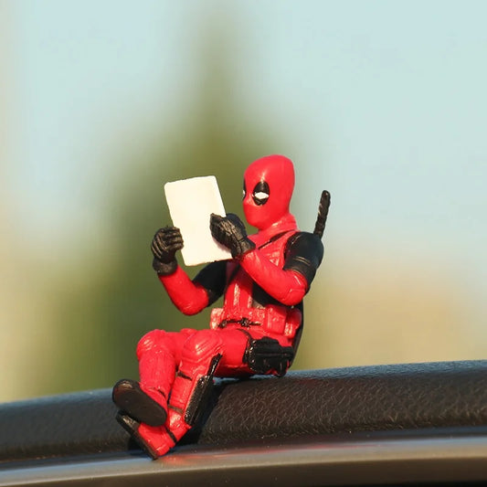 X-man Deadpool Auto Dashboard Rearview Mirror Decoration Figure