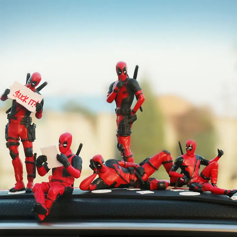 X-man Deadpool Auto Dashboard Rearview Mirror Decoration Figure