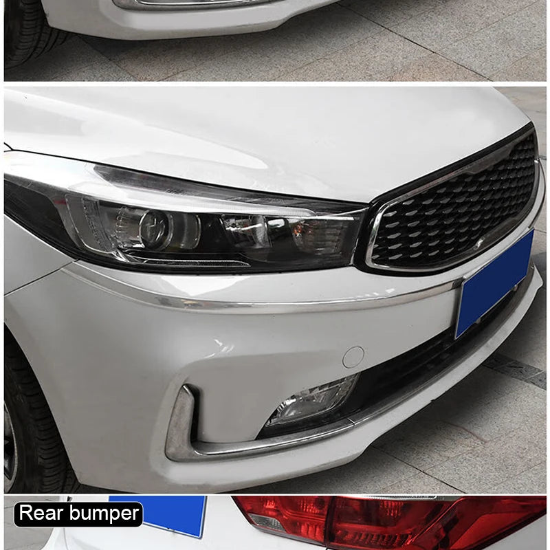 Bright Strip Car Decorative Line Universal Window Anti-scratch Chrome Bumper Strip Trim Molding Styles Vehicle Accessories Seal