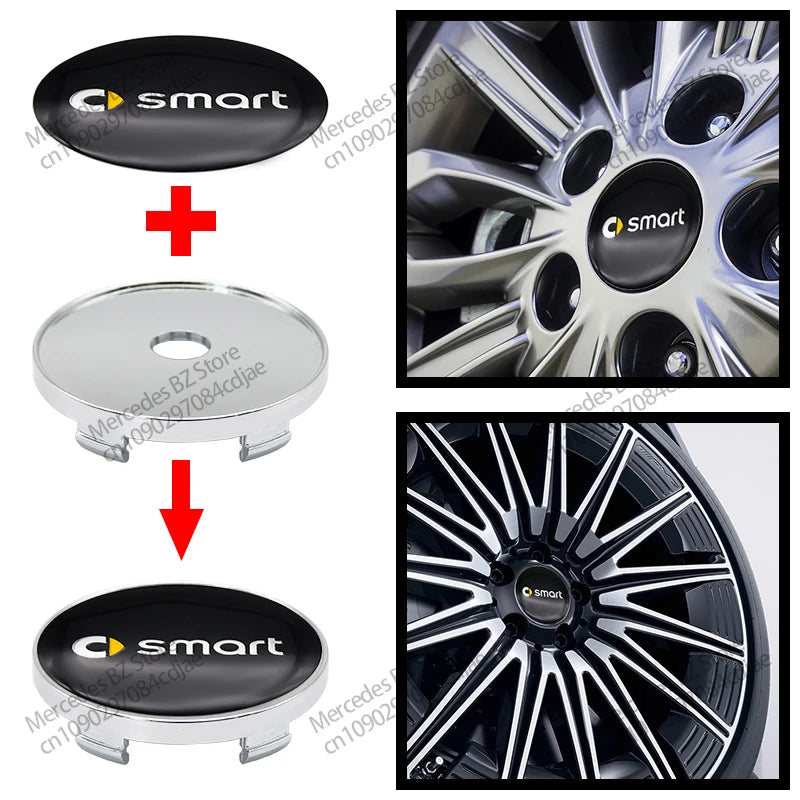 Car Wheel Rims Hub Center Decoration Stickers