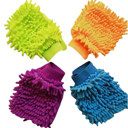 Car Wash Glove Soft Microfiber Gloves Chenille