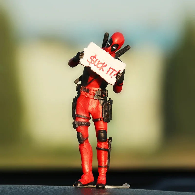 X-man Deadpool Auto Dashboard Rearview Mirror Decoration Figure